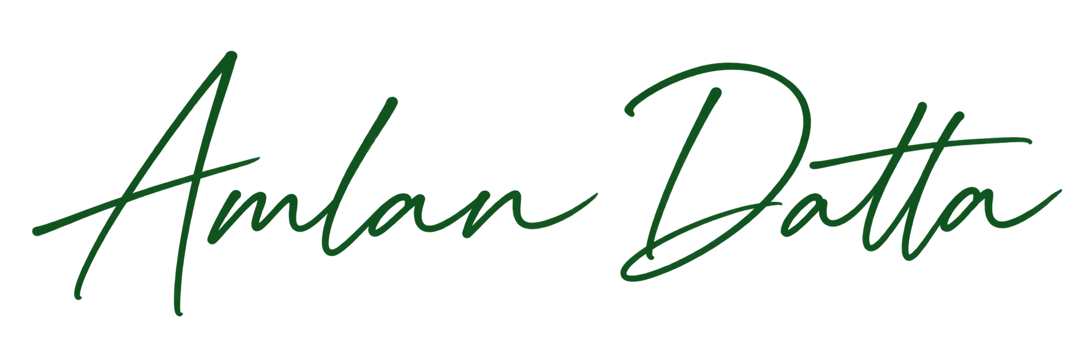 Signature of Amlan Datta